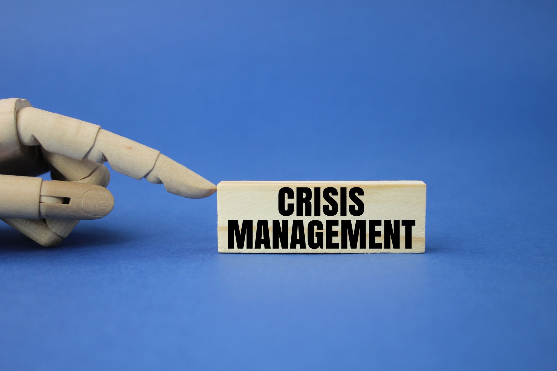 stick with the word crisis management. recovery plan concept