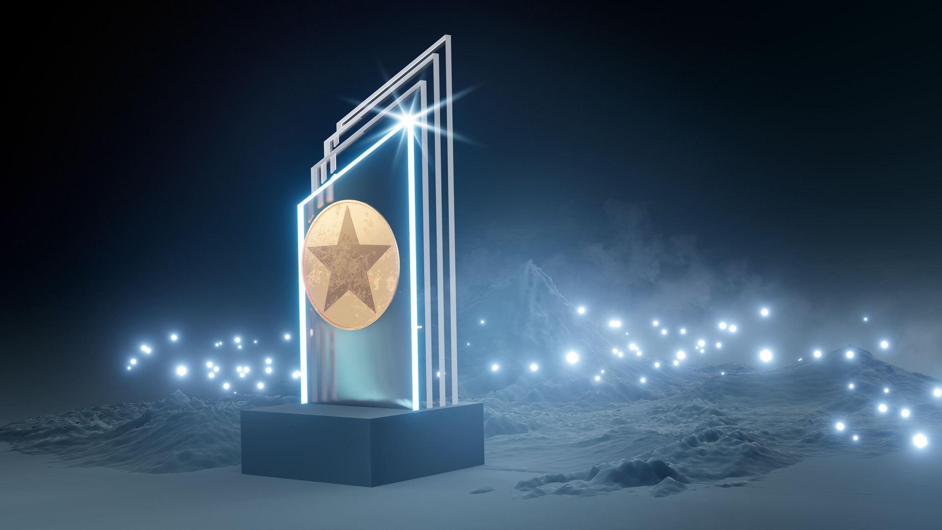 Crystal Award trophy Announcement Ceremony